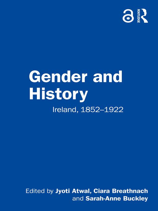 Title details for Gender and History by Jyoti Atwal - Available